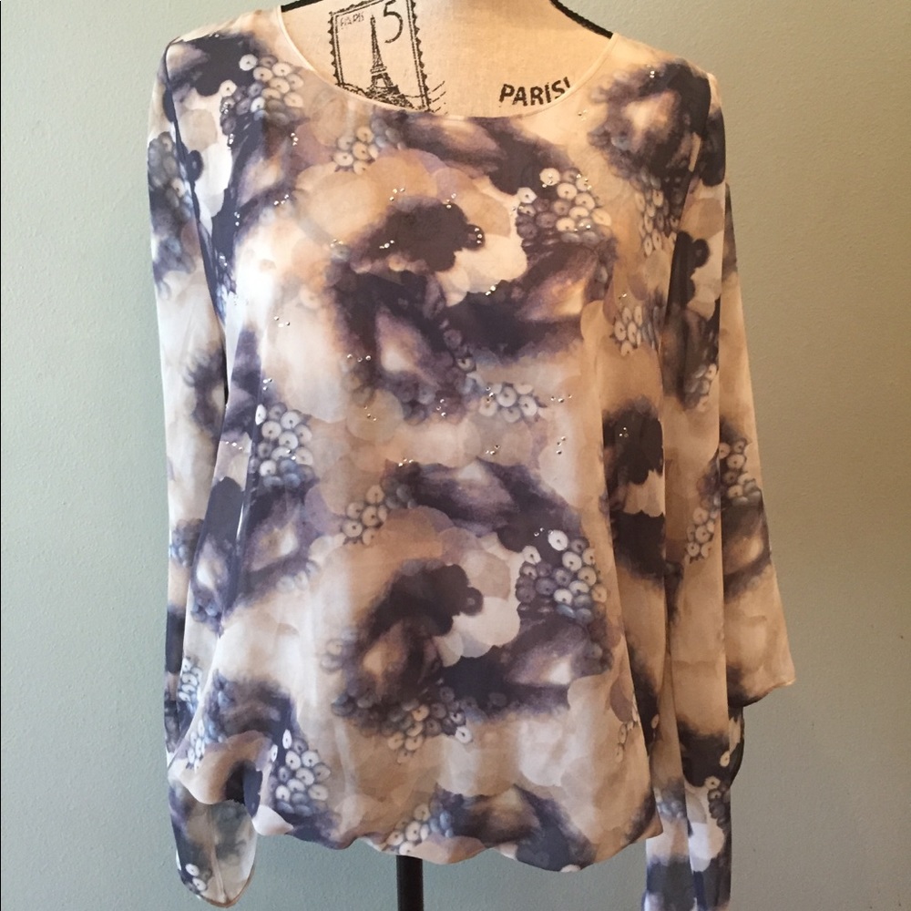 Alfani Angel-Sleeve Blouse